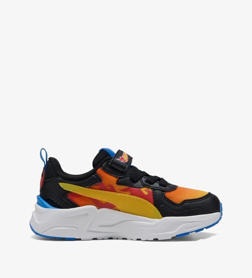 Puma Trinity Lite Hot Wheelsac+Ps Çocuk Siyah Spor Ayakkabı