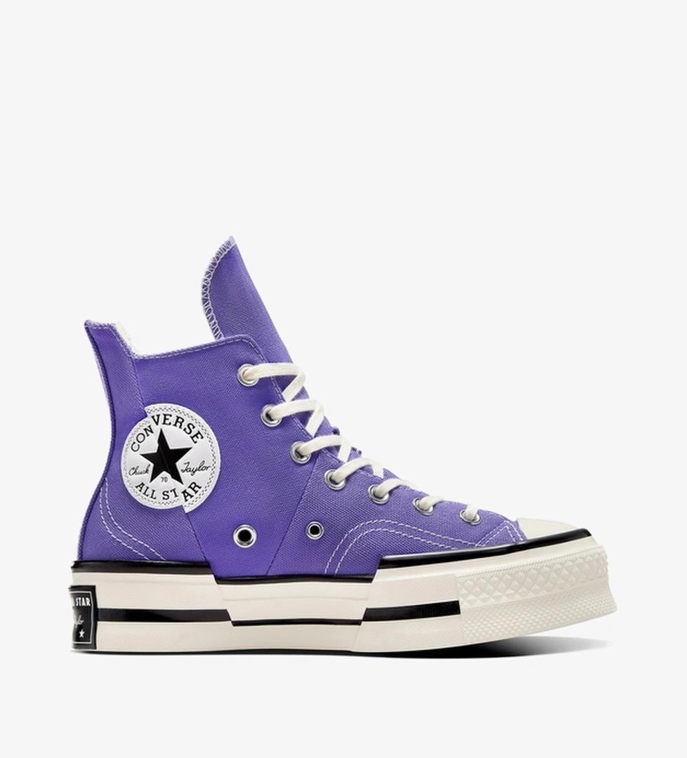 Converse Chuck 70 Plus Unisex Mor Platform Sneaker