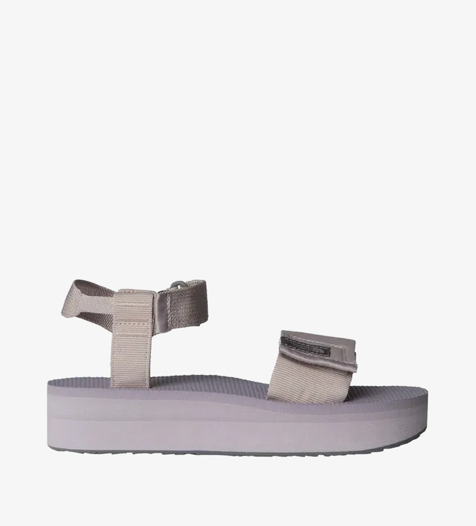 The North Face Skeena Platform Kadın Gri Sandalet - Görsel 1