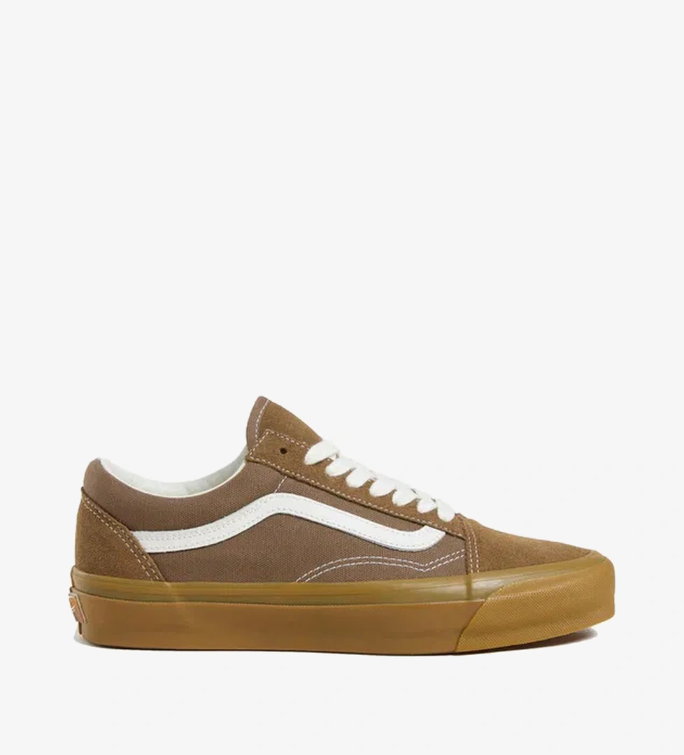 Vans Premium Old Skool Kadın Kahverengi Sneaker - Görsel 1