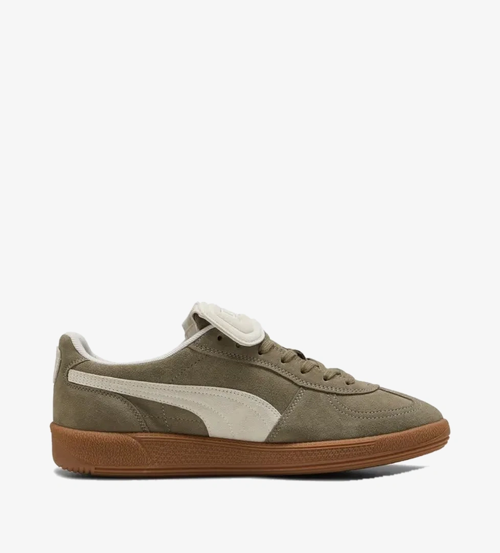 Puma Palermo Premium Suede Erkek Krem Spor Ayakkabı