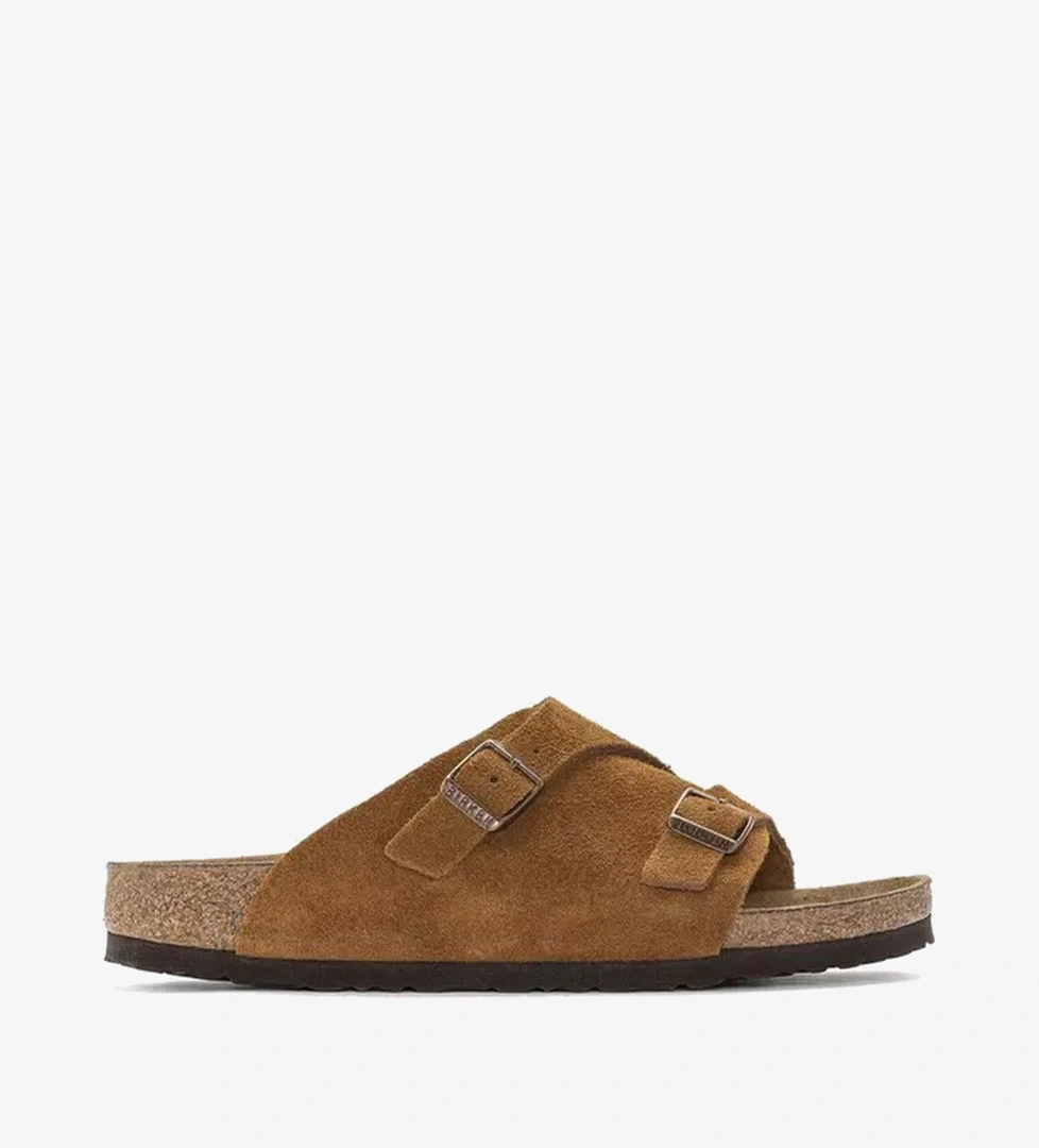 Birkenstock Zurich Vl Kadın Kahverengi Terlik - Görsel 1