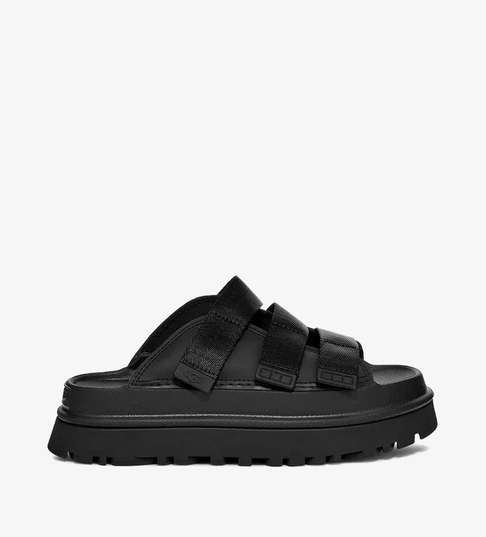 UGG Goldenglow Slide Kadın Siyah Terlik - Görsel 1