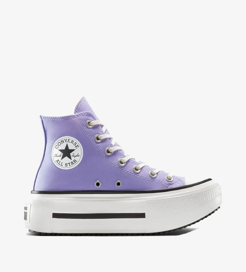 Converse Chuck Taylor All Star Lift Double Stack Unisex Mor Sneaker