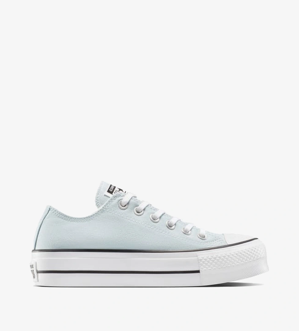 Converse Chuck Taylor All Star Lift Erkek Mavi Platform Sneaker - Görsel 1