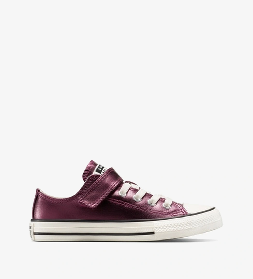 Converse Chuck Taylor All Star Metallic Çocuk Mor Sneaker - Görsel 1