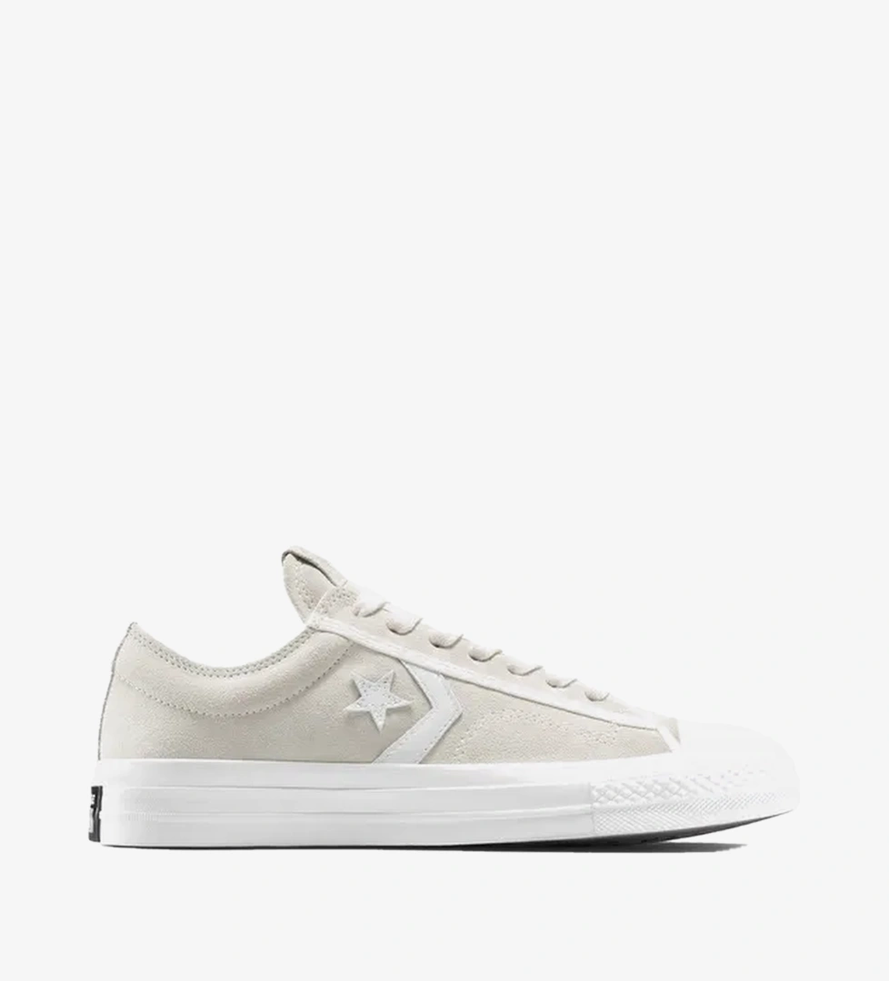 Converse Converse Star Player 76 Suede Unisex Krem Sneaker SuperStep'te! Krem - 1. görsel