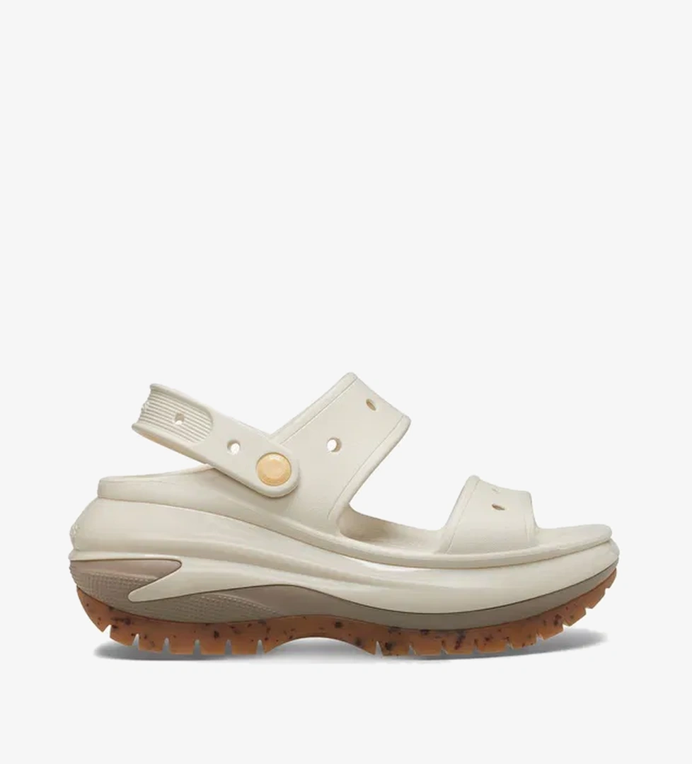 Crocs Mega Crush Kadın Bej Sandalet - Görsel 1