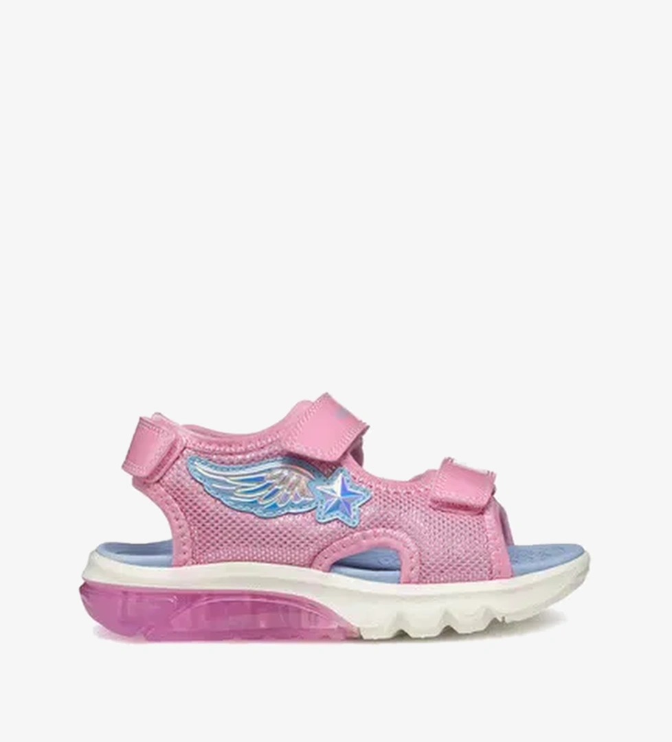 Geox Ciberdron Bebek Pembe Sandalet