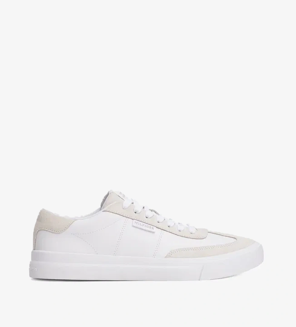 Tommy Hilfiger Tommy Hilfiger Cupset Leather Summer Erkek Beyaz Sneaker model görseli