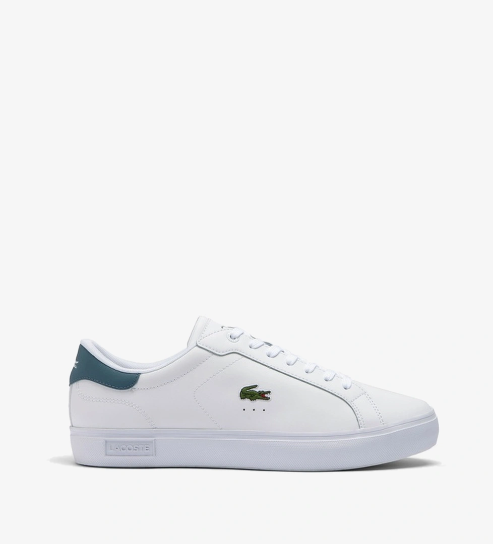 Lacoste Powercourt Leather Erkek Beyaz Sneaker