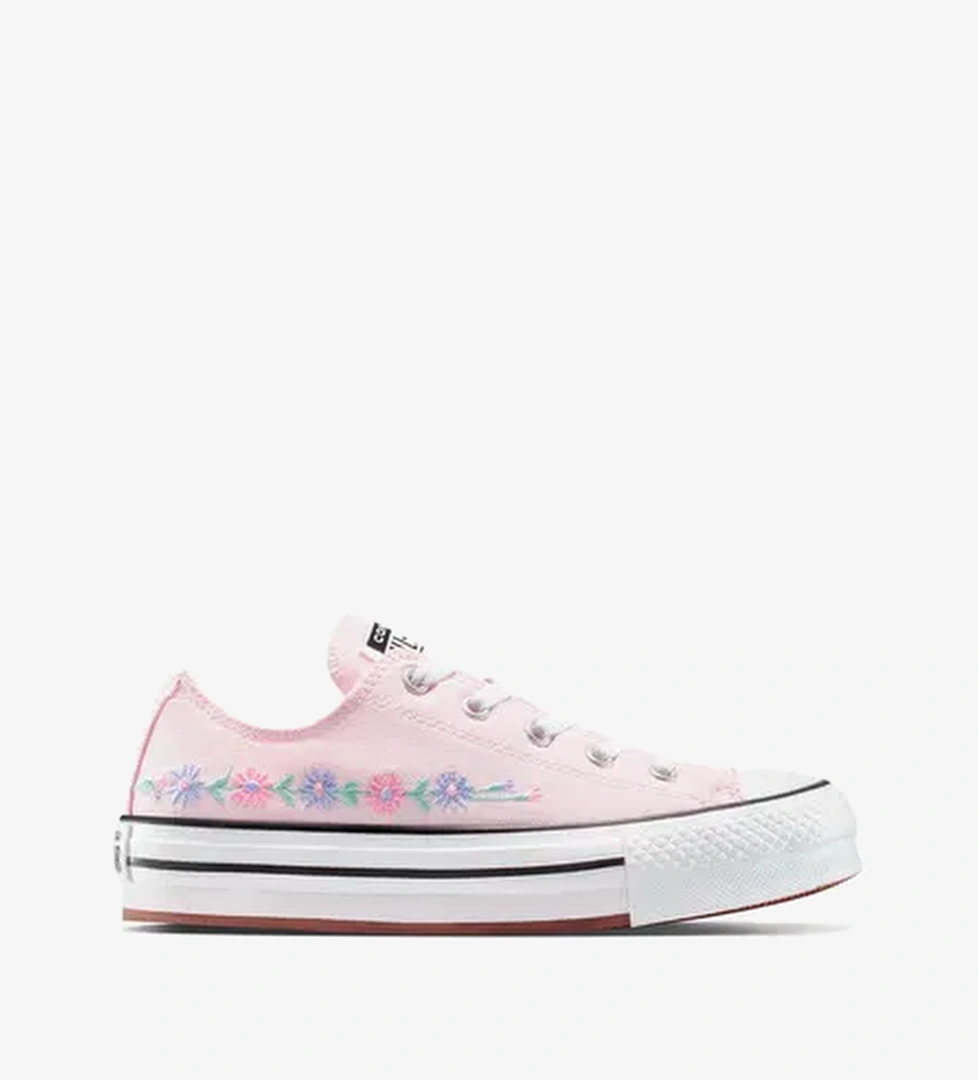 Converse Chuck Taylor All Star Eva Lift Çocuk Pembe Sneaker - Görsel 1