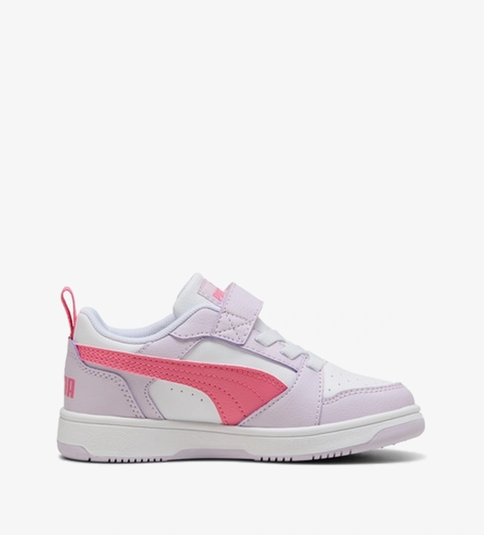 Puma Rebound V6 Lo Ac+ Ps Çocuk Mor Spor Ayakkabı - Görsel 1
