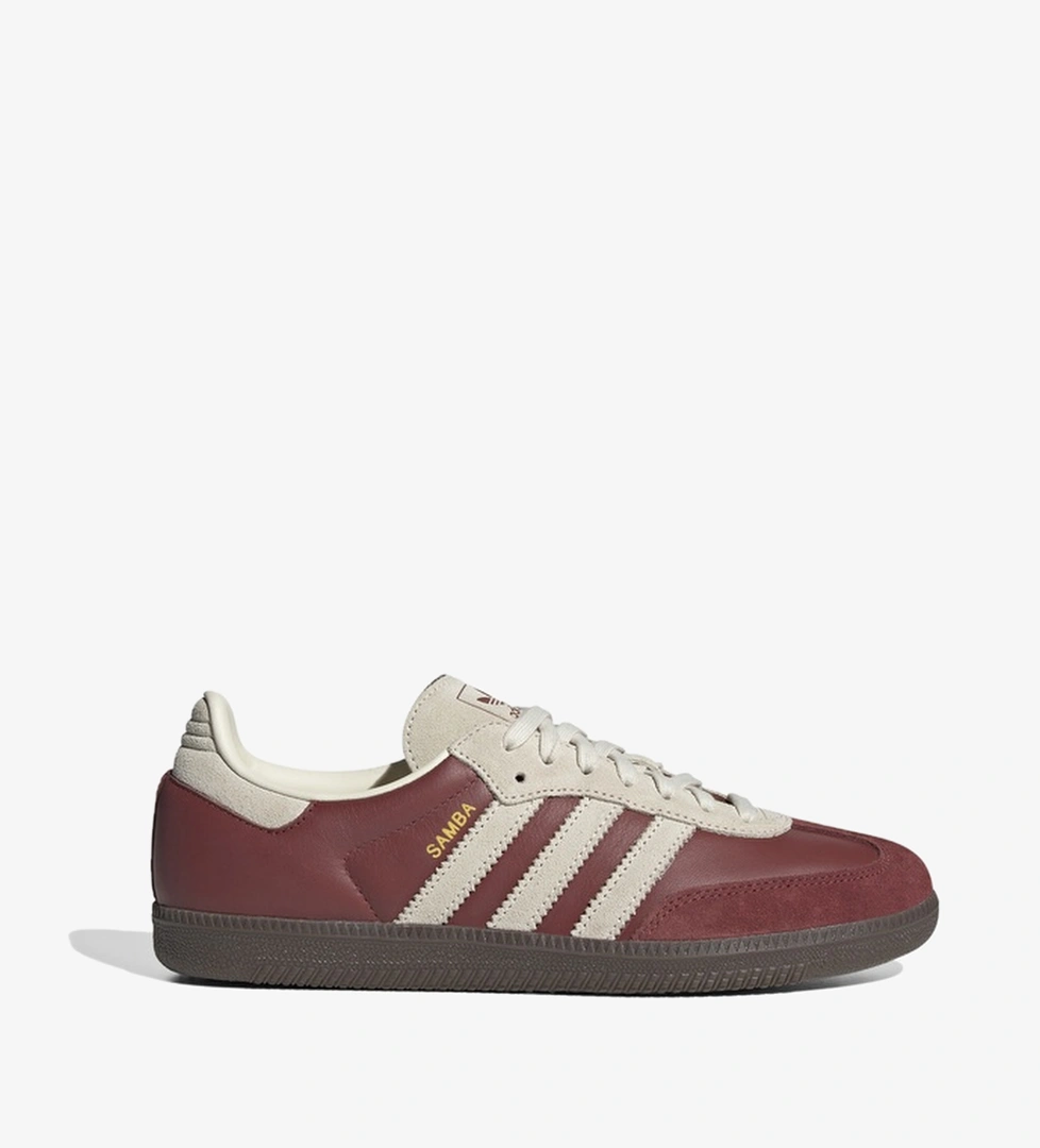 adidas Samba Og Erkek Kırmızı Spor Ayakkabı - Görsel 1