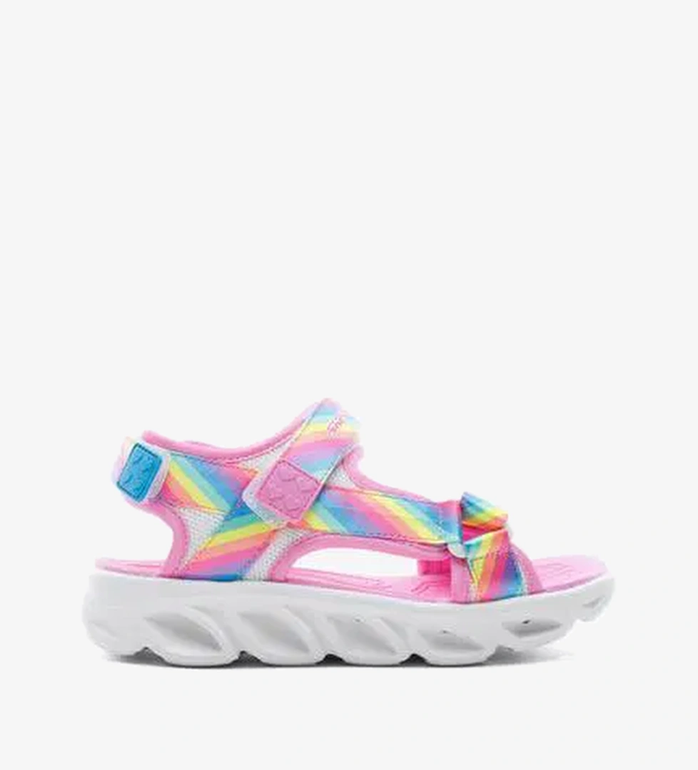 Skechers Hypno Splash - Rainbow Lights Çocuk Işıklı Pembe Sandalet - Görsel 1
