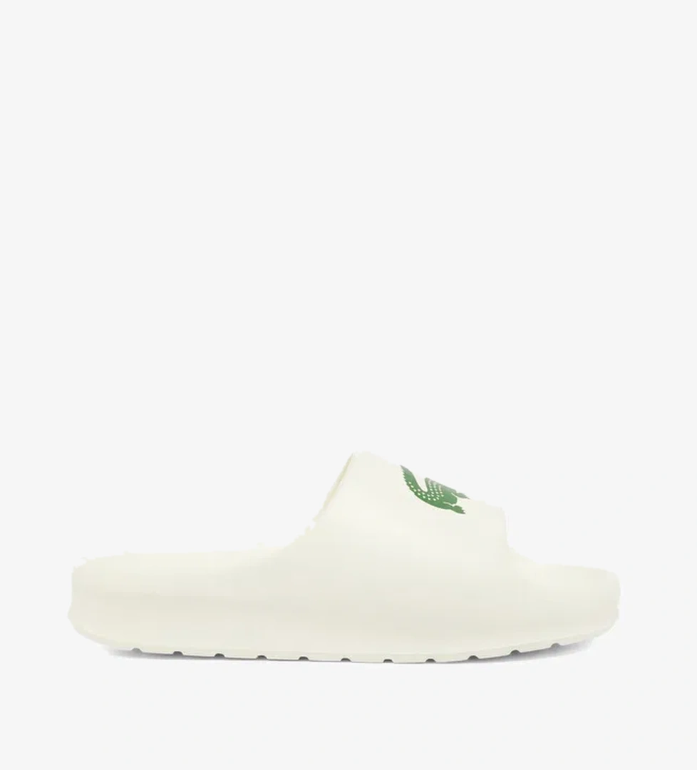 Lacoste Serve Slide 2.0 Erkek Beyaz Terlik - Görsel 1