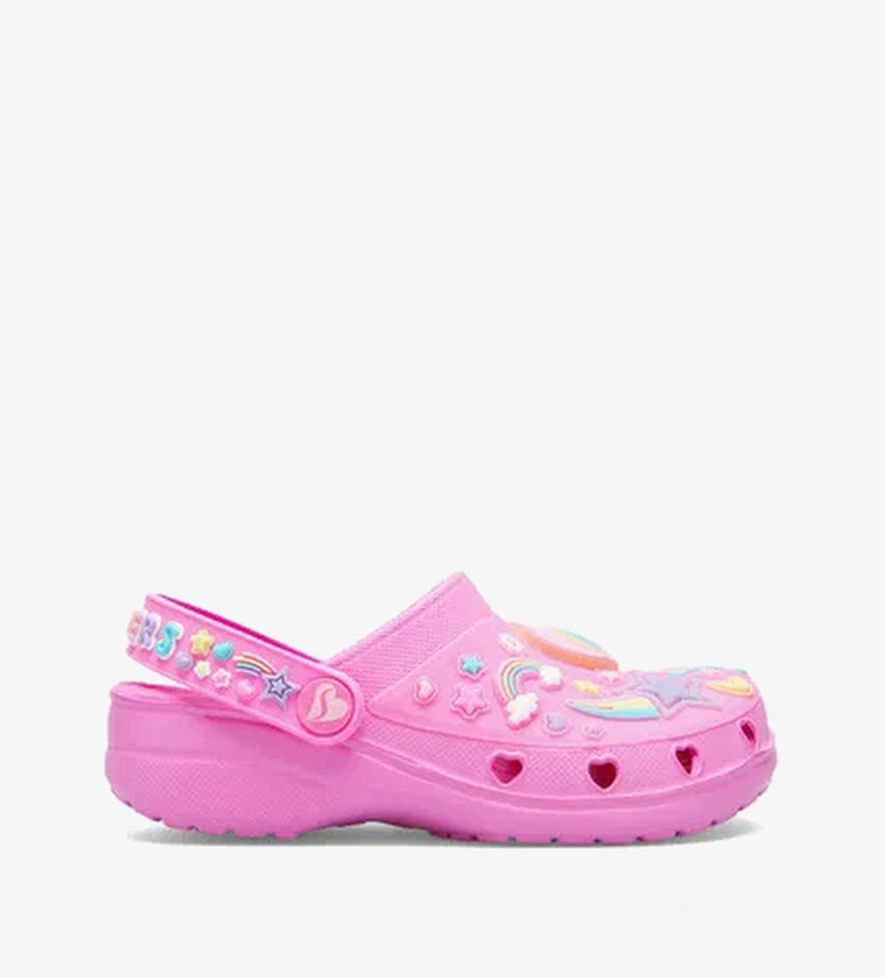 Skechers Heat Charmer Bebek Pembe Işıklı Sandalet