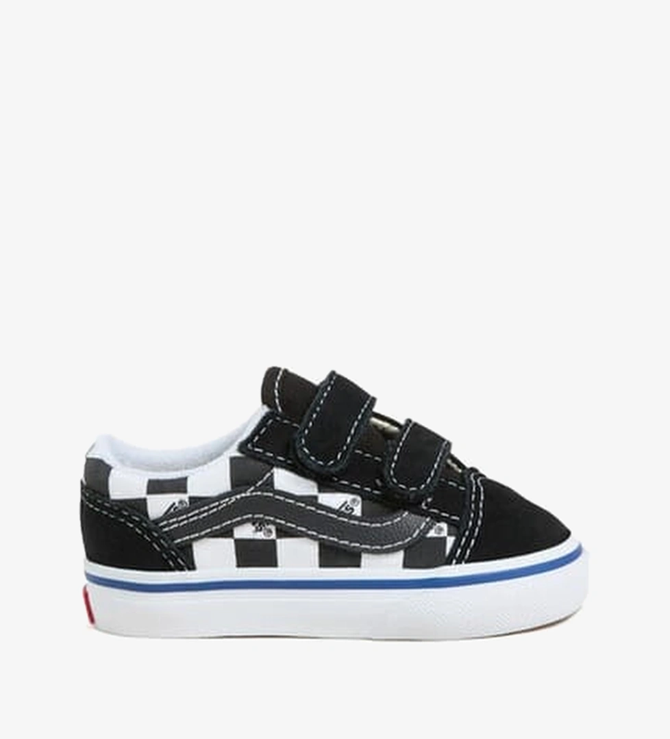 Vans Old Skool V Bebek Siyah Sneaker - Görsel 1