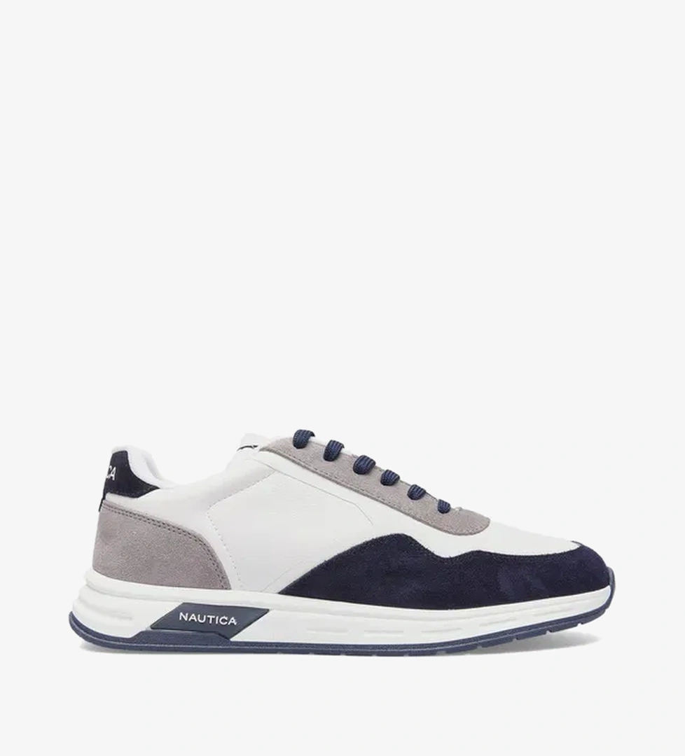Nautica Erkek Lacivert Renk Bloklu Sneaker