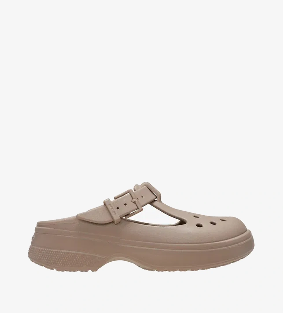 Crocs Classic Mary Jane Clog Unisex Bej Terlik - Görsel 1