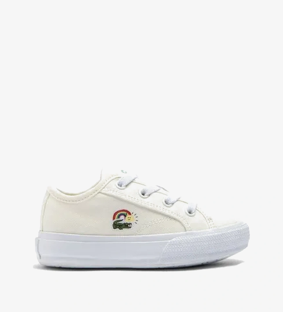 Lacoste Backcourt Çocuk Krem Spor Ayakkabı