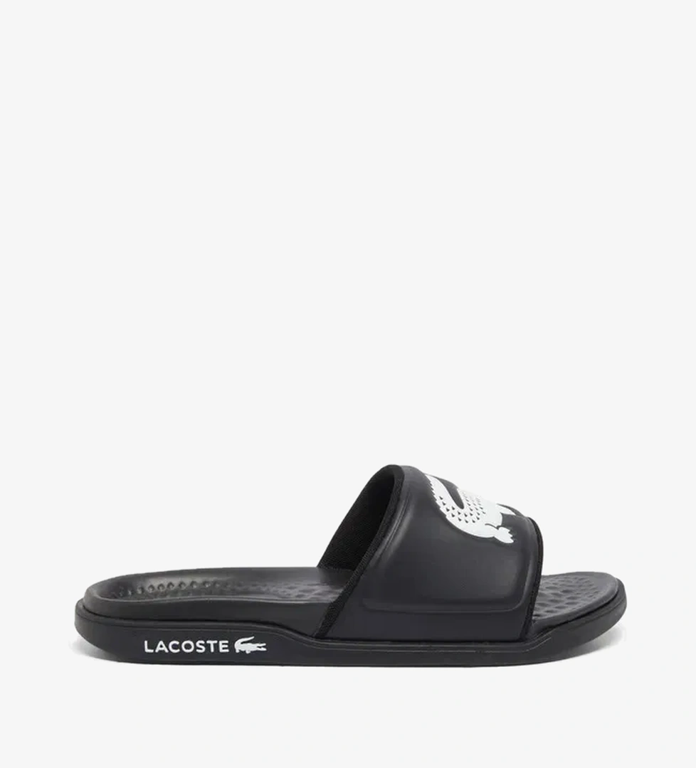 Lacoste Serve Slide Dual Erkek Siyah Terlik