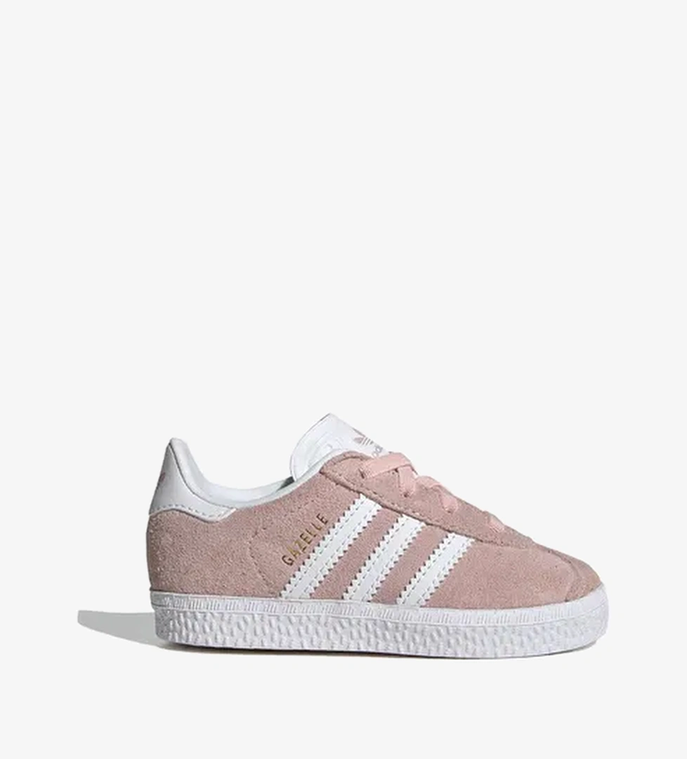 adidas Gazelle Comfort Closure Elastik Bağcıklı Bebek Pembe Spor Ayakkabı - Görsel 1