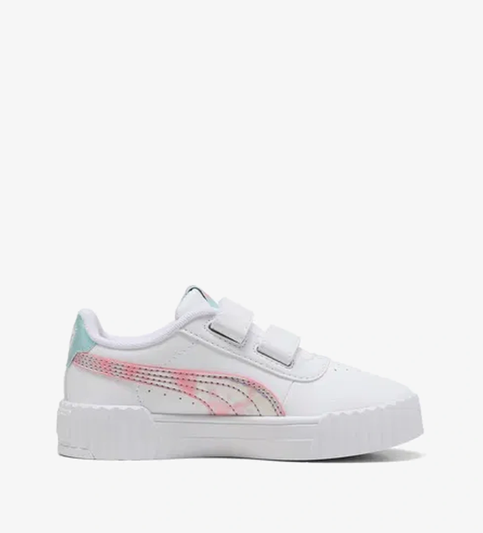 Puma Carina 3.0 Space Belle Çocuk Beyaz Spor Ayakkabı