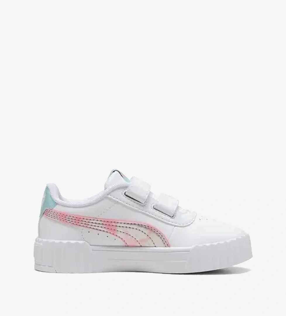 Puma Puma Carina 3.0 Space Belle Çocuk Beyaz Spor Ayakkabı SuperStep'te! Beyaz - 1. görsel