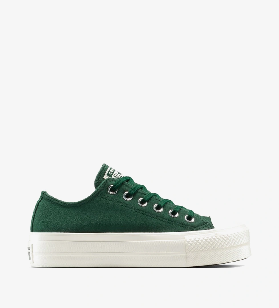 Converse Converse Chuck Taylor All Star Lift Platform Kadın Yeşil Sneaker SuperStep'te! Yeşil - 1. görsel