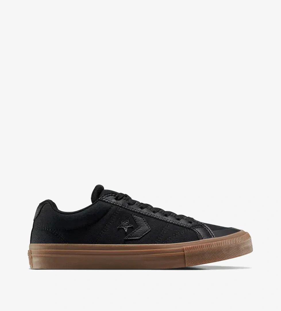 Converse Sport Casual Unisex Siyah/Krem Sneaker - Görsel 1