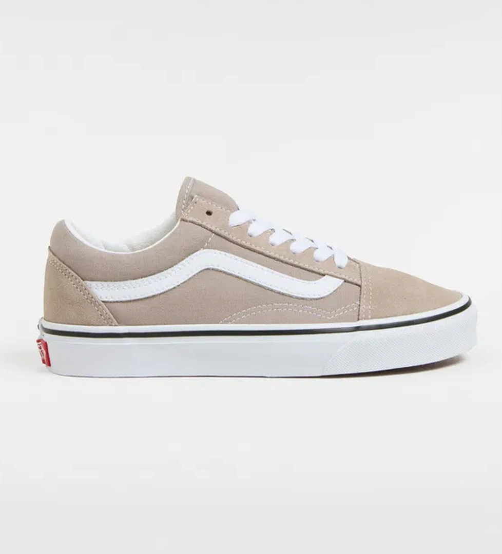 Vans Old Skool Unisex Bej Sneaker - Görsel 1