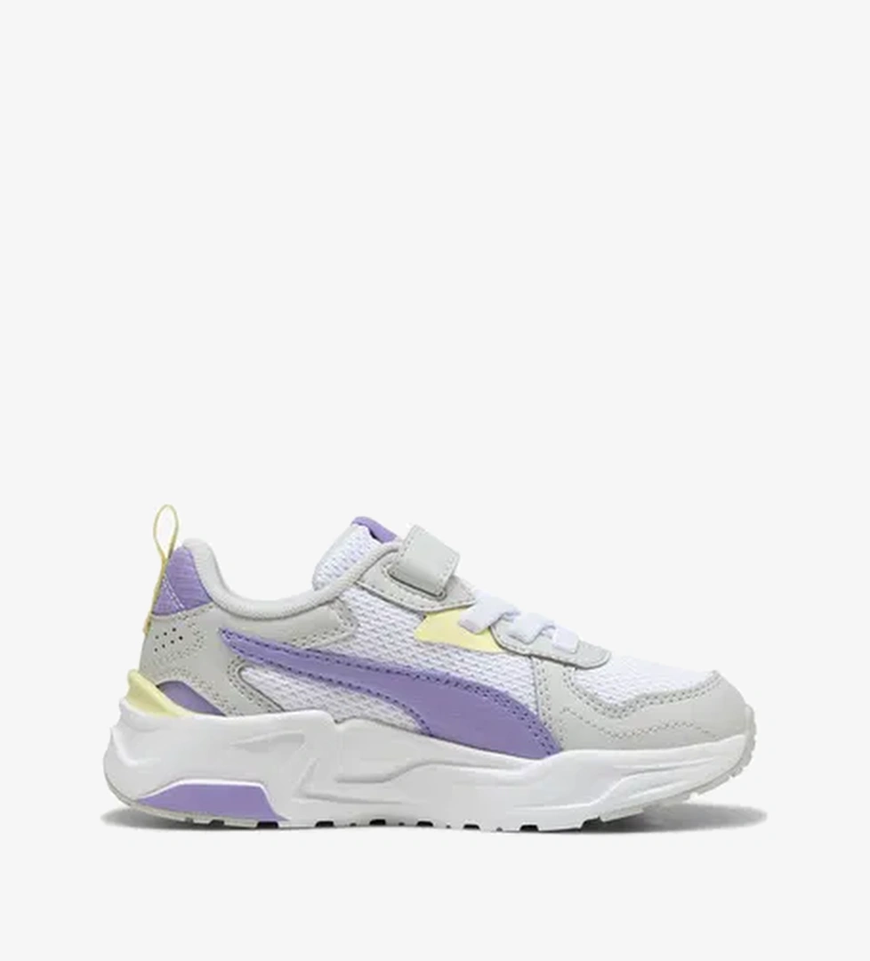 Puma Trinity Lite Çocuk Beyaz Spor Ayakkabı - Görsel 1