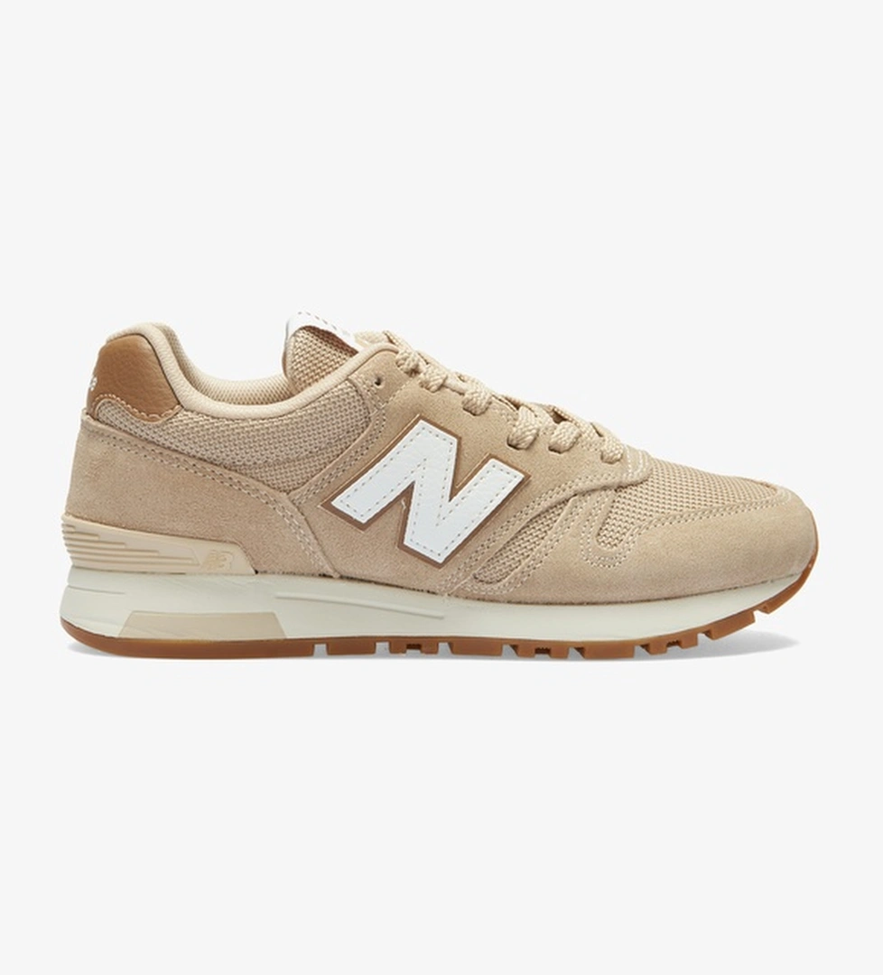New Balance 565 Kadın Bej Spor Ayakkabı - Görsel 1