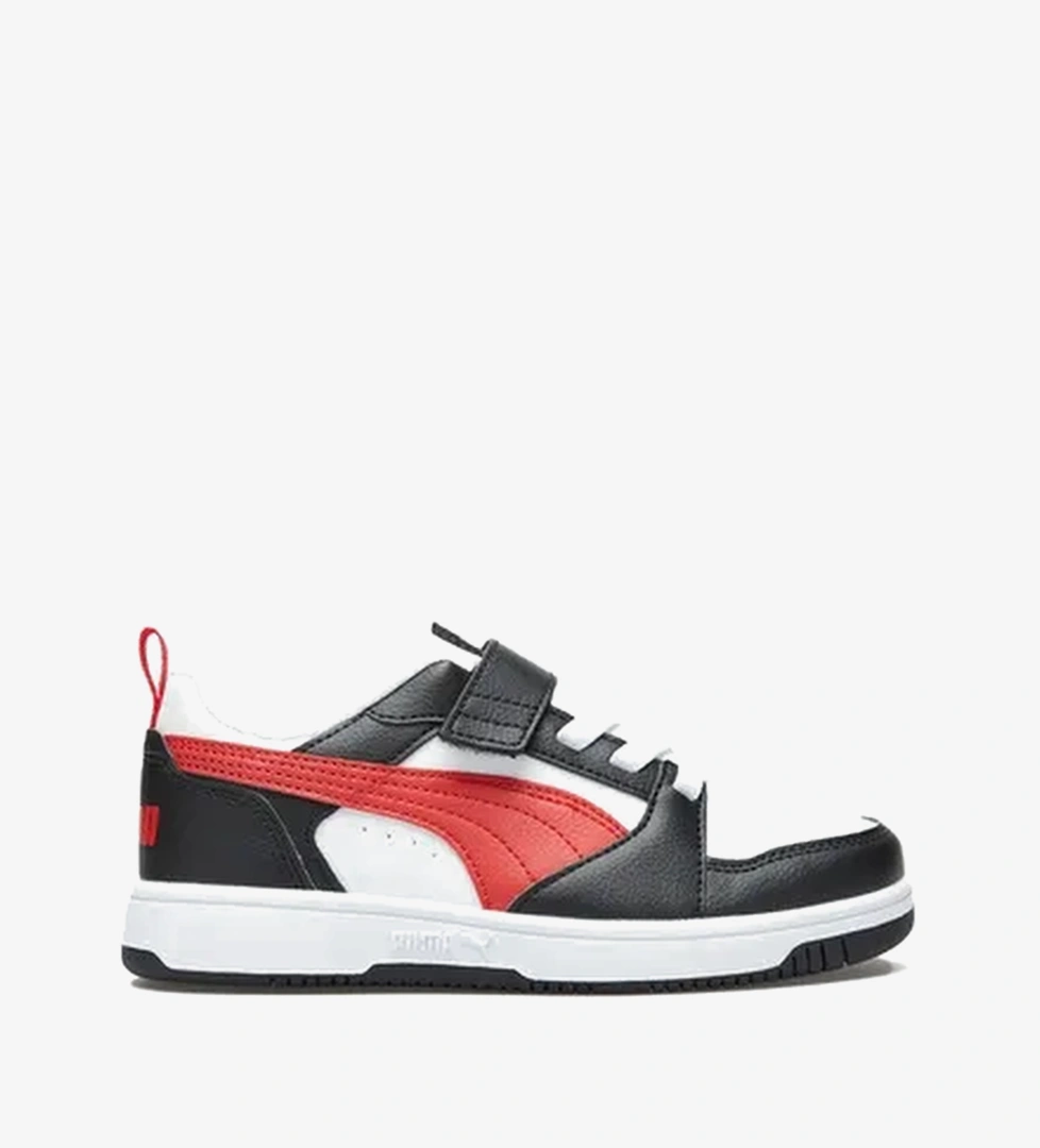 Puma Rebound V6 Low Çocuk Beyaz Spor Ayakkabı
