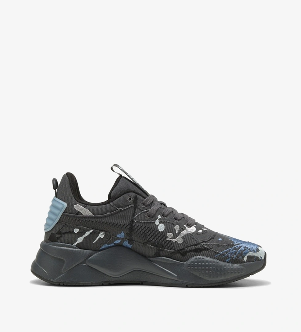 Puma RS-X Splatters Unisex Gri Spor Ayakkabı - Görsel 1