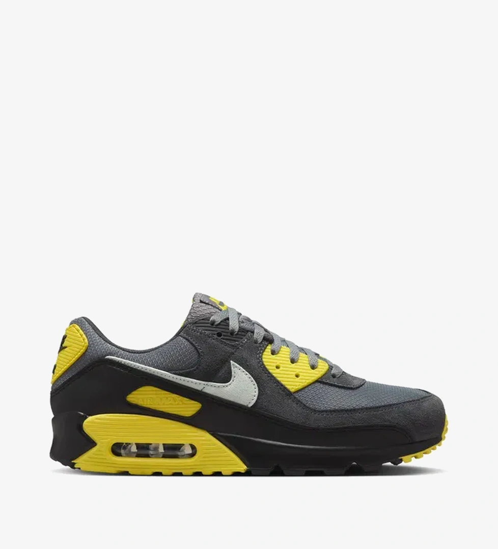 Nike Air Max 90 Erkek Siyah Spor Ayakkabı - Görsel 1