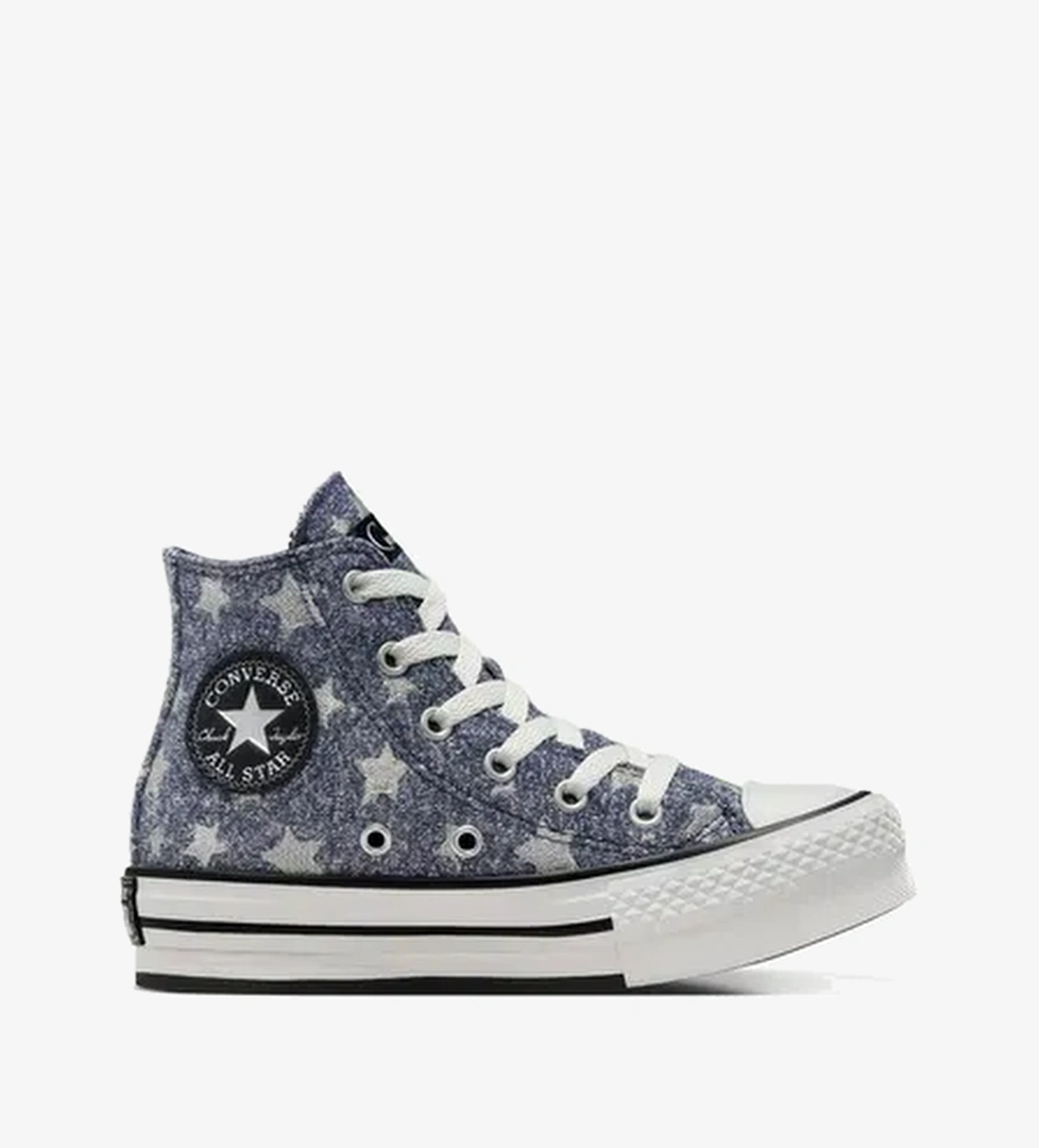Converse Chuck Taylor All Star EVA Lift Çocuk Lacivert Platform Sneaker - Görsel 1