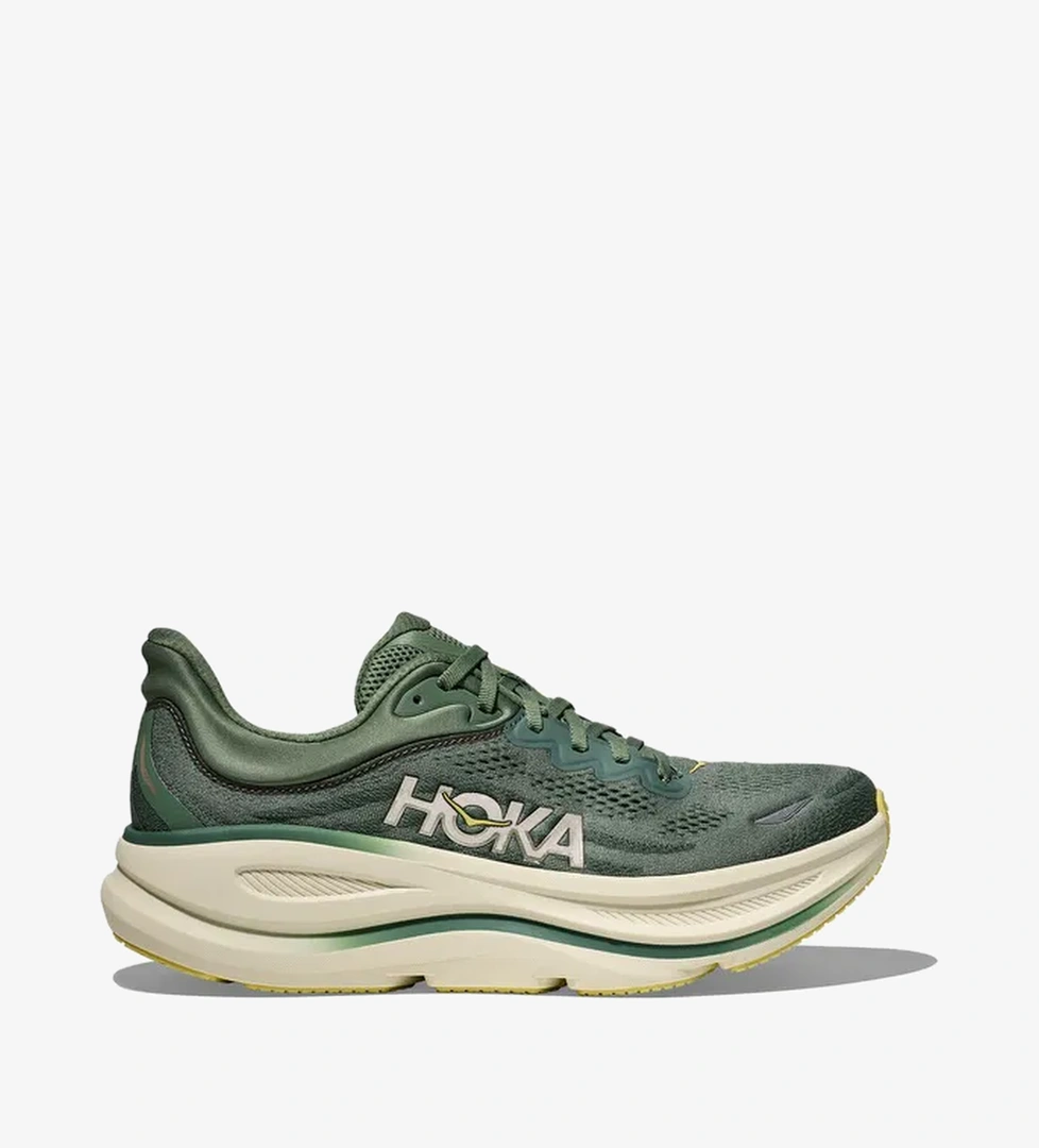 Hoka One Bondi 9 Erkek Yeşil Koşu Ayakkabısı