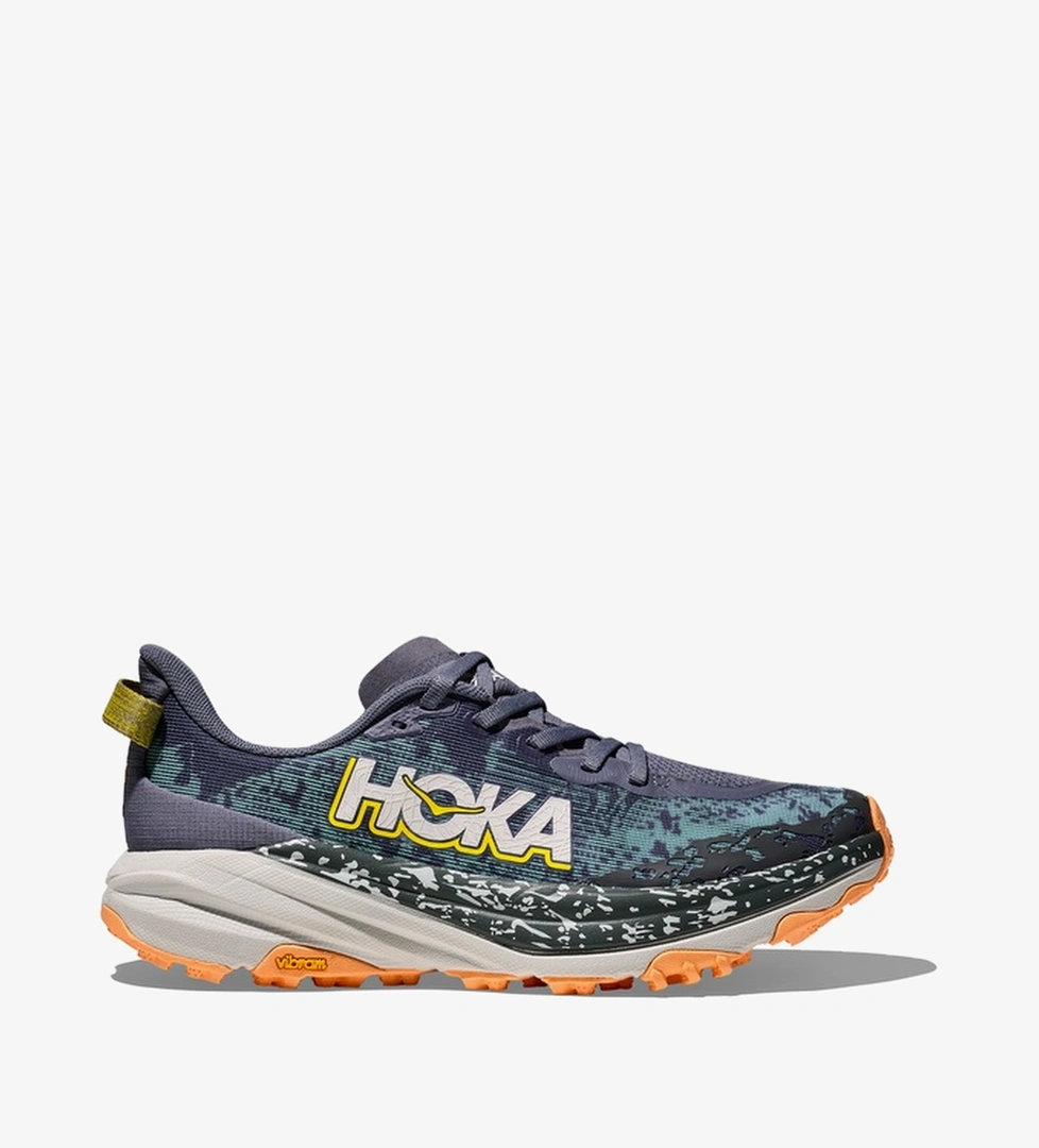 Hoka Speedgoat 6 Kadın Gri Koşu Ayakkabısı - Görsel 1