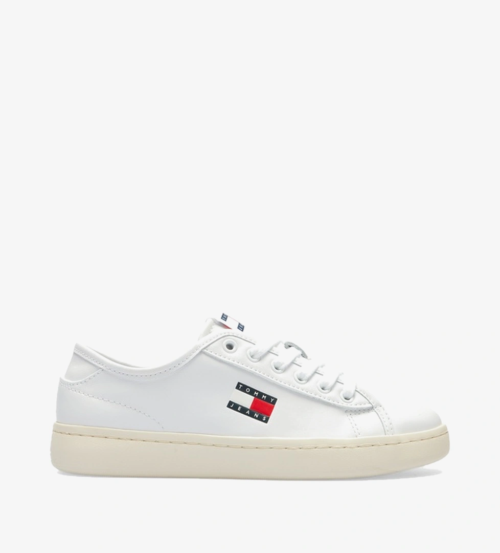 Tommy Jeans Court Low Kadın Beyaz Spor Ayakkabı