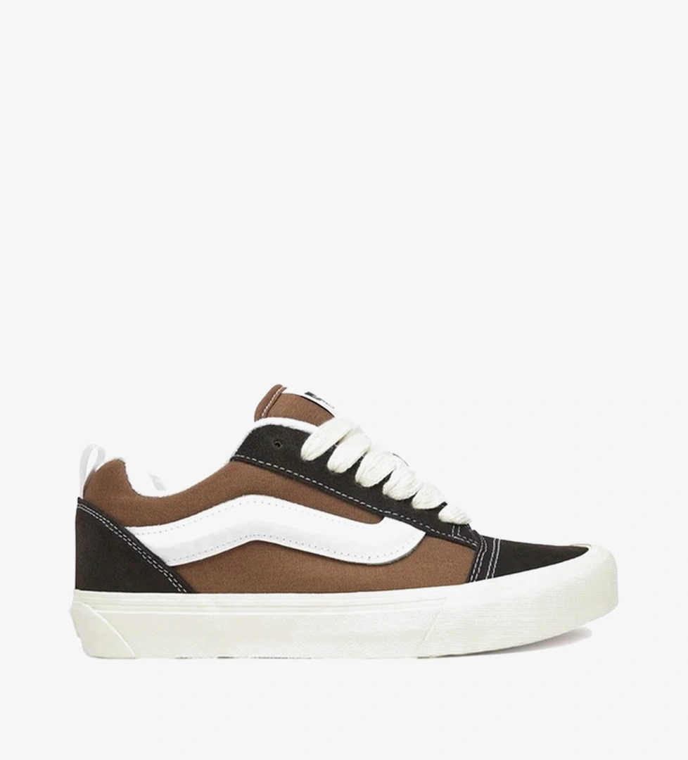 Vans Knu Skool Renk Bloklu Erkek Kahverengi Sneaker