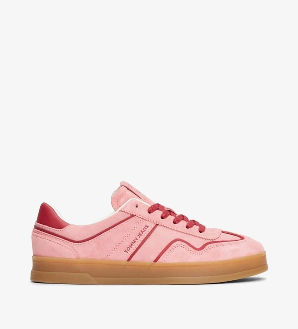 Tommy Hilfiger The Greenwich Kadın Pembe Sneaker - Görsel 1