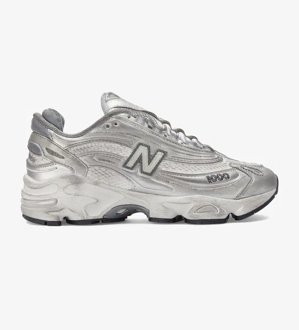 New Balance 1000 Lifestyle Unisex Gri Spor Ayakkabı - Görsel 1