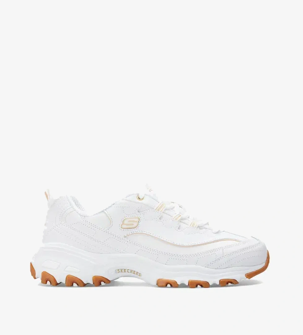 Skechers D'Lites Good Neutral Kadın Beyaz Spor Ayakkabı - Görsel 1