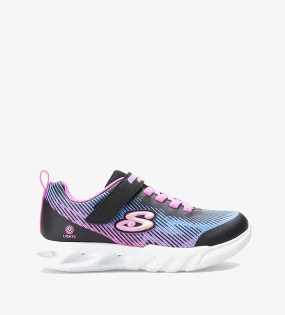Skechers Flicker Flash Light Takeover Çocuk Siyah Işıklı Spor Ayakkabı