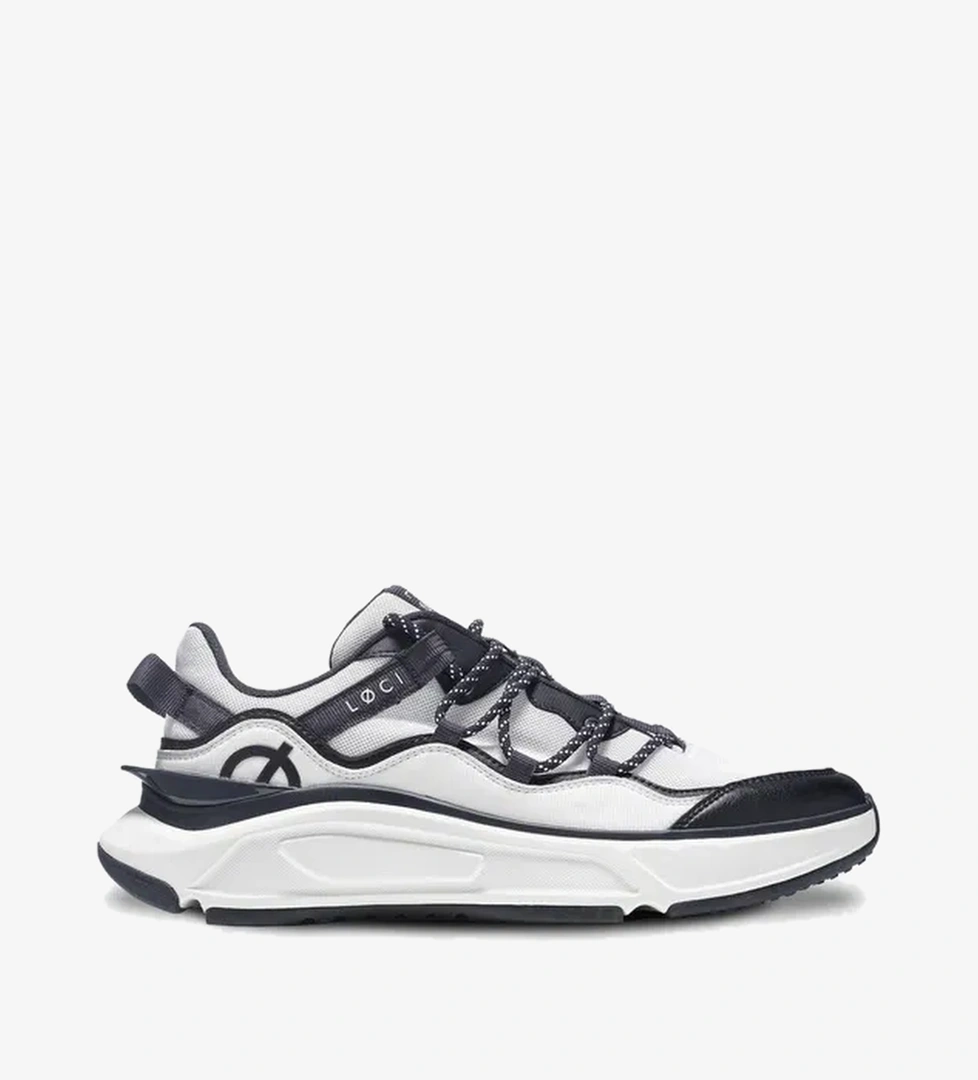 Loci Dopamine Unisex Siyah/Beyaz Spor Ayakkabı - Görsel 1