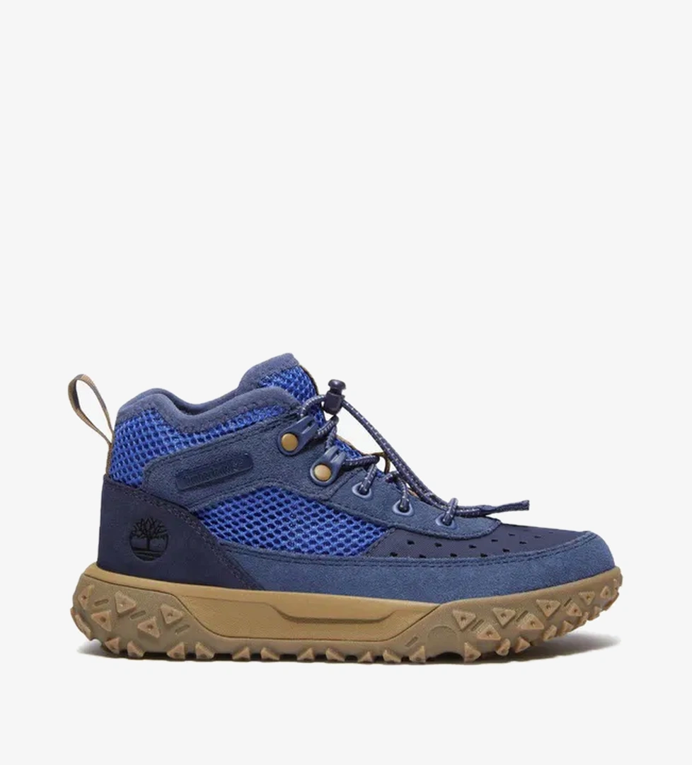 Timberland Low Lace-Up Çocuk Mavi Bot - Görsel 1