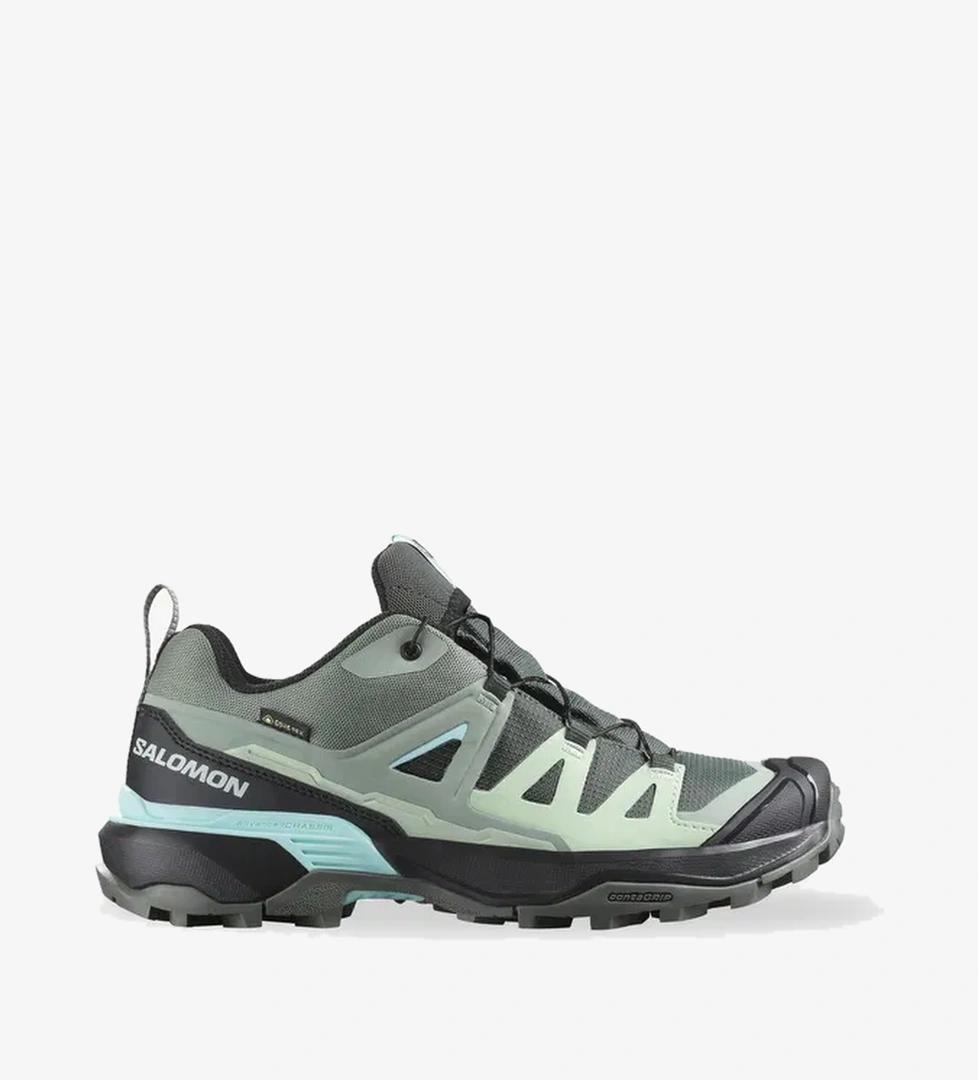 Salomon X Ultra 360 Gore Tex Kadın Yeşil Outdoor Ayakkabı - Görsel 1