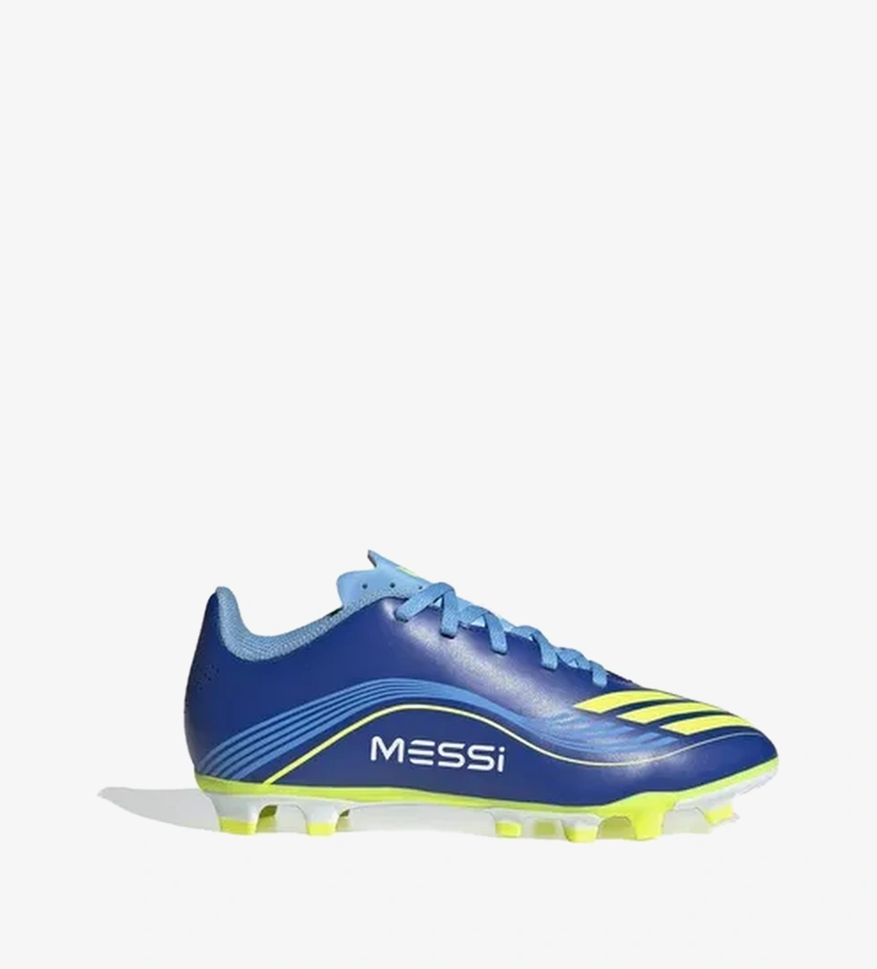 adidas F50 Messi Essential Club Çocuk Mavi Krampon